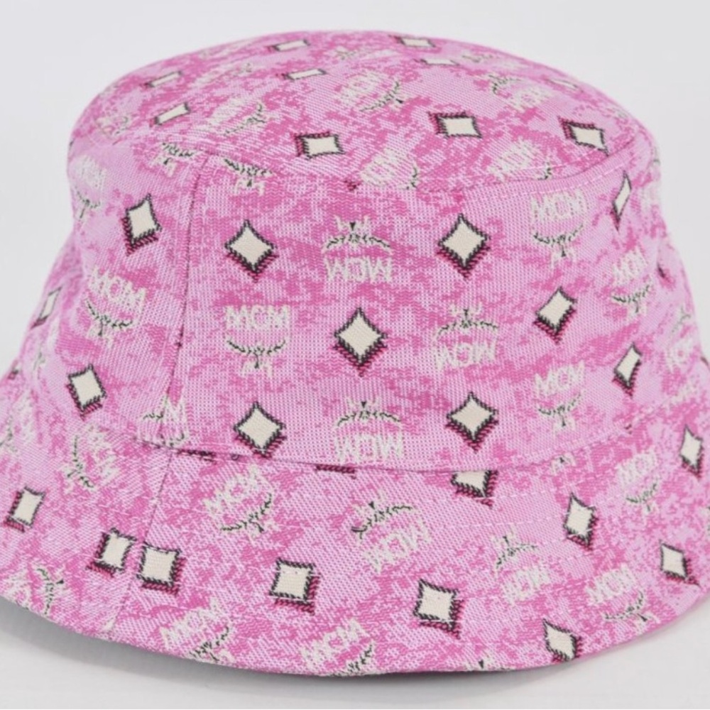 MCM Black and Gold Logo Hat